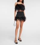 Клетчатые лодочки на ремешке Miu Miu, черный - фото 2