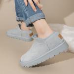 Зимние ботинки женские серый Warrior - фото 6