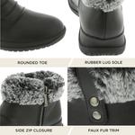 Женские ботинки ARRAY Natalie, Black-Grey - фото 3