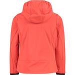 Функциональная куртка с капюшоном, софтшелловая куртка Cmp, цвет campari c653 - фото 2