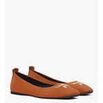 Балетки из Econyl MCM, коричневый - фото