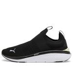 Кроссовки softride pro echo slip-on 'black white' Puma, черный - фото