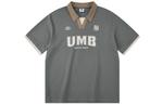 Унисекс поло Umbro, серый - фото