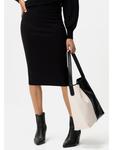 Юбка до колена LASCANA, черный - фото