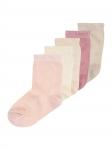 MINYMO Носки в цветах беж, крем, светло-бежевый, розовый, маджента - фото