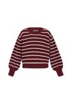 Джемпер DreiMaster Jumper, Wine Red Offwhite/Dark Red - фото 5