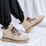 Мужские ботинки Cahhrrn X Martin Boot Men Beige V05 - фото 8