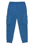Брюки карго с логотипом DSQUARED2 KIDS, синий - фото