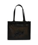 Сумочка квадратного формата Karl Lagerfeld, черный - фото