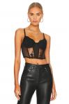 Бюстье KAT THE LABEL Nicolette, черный - фото