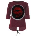 Пуловер BEZLIT, бордо - фото 2