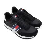 Кроссовки Tjm runner casual ess с добавлением кожи Tommy Hilfiger, черный - фото 2