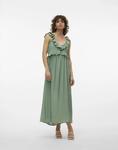 Платье Vero Moda зеленого цвета - фото 4