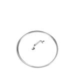 Универсальные крышки для сковородок диаметром 10 и 12 дюймов, набор из 2 шт All-Clad, серебряный - фото 5