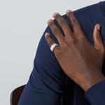 Сцепляющееся кольцо G GUCCI, серебряный - фото 4