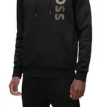 Свитер мужской черный HUGO BOSS - фото 7