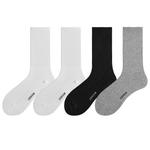 Sakuin Zeroin Men Mid-Calf Sock, 2 черных + 2 серых - фото 4