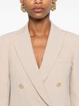 Двубортный блейзер Blanca Vita, нейтральный - фото 5