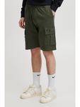 Тканевые шорты BLEND, оливковый - фото
