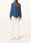 Блузка-рубашка walter в джинсовом стиле Ba&Sh, синий - фото 3