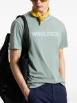 Футболка с логотипом Woolrich, зеленый - фото 5