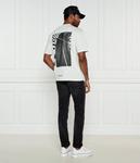 Футболка Hugo Drallie с принтом на спине, экрю - фото 2