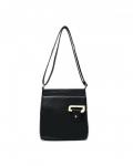 Сумка-мессенджер с пряжкой/сумка через плечо JFY, черный - фото