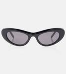 Кошачьи очки для коктейля Loewe, Grey/Black - фото