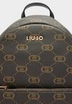 Рюкзак LIU JO MEDIUM WITH LOGO, Black - фото 5