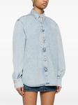 Magda Butrym джинсовая рубашка, синий - фото 3
