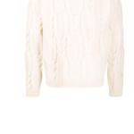 Свитер мужской белый EMPORIO ARMANI - фото 7