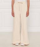 Брюки Flare fit Twinset, экрю - фото