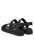 Сандалии Back Strap W/ Buckle Logo Hm0Hm01742 Calvin Klein, черный - фото 3