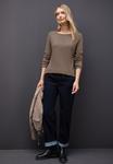 Топ Street One BASIC , Braun/Brown - фото 3