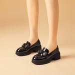 Лоферы женские черный Bull Charm - фото 2