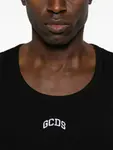Топ с вышитым логотипом GCDS, черный - фото 5