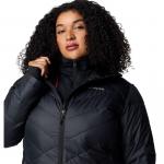 Женская длинная куртка с капюшоном Heavenly размера Plus Columbia, Black - фото 5