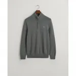 Свитер Gant Casual half zip, серый - фото 3