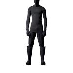 Футболка YEEZY Gap Mens Long Sleeve Second Skin Black, черный - фото 3