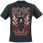 Футболка AC/DC PWRUP Guitar, черный - фото