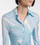 Платье-рубашка Marmo Pucci, Aqua Marmo - фото 4