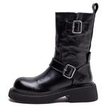 Женские Ботинки Челси Jay Черный/Коричневый - фото 3