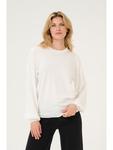 Kaffe Белый свитер "Нанна" - фото