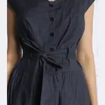 Платье Dkny, синий - фото 4