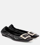 Кожаные балетки Belle Vivier Roger Vivier, Nero - фото