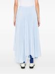 Плиссированная юбка макси Plan C, синий - фото 4