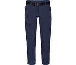 BERGSON Универсальные походные брюки 7/8, легкие в уходе, синие - фото