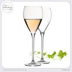 Фужеры для белого вина IMPERIAL каплевидной формы, 350 мл, "Париж", набор из 2 фужеров из хрустального стекла, можно мыть в посудомоечной машине IMPERIAL glass, прозрачный - фото 6