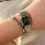 Часы Isabell Petite Silver Black Burker - фото 4