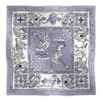 HERMES Шёлковый шарф Multicolor, Yellow - фото 8